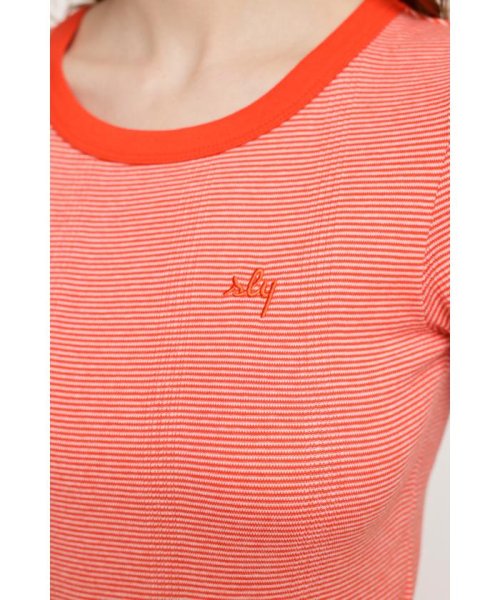 SLY(スライ)/SLY LOGO COMPACT Tシャツ/img26