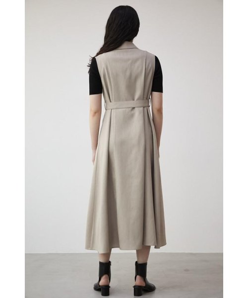 AZUL by moussy(アズールバイマウジー)/SINGLE FLAP GILET ONEPIECE/img15