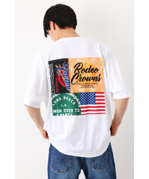 RODEO CROWNS WIDE BOWL(ロデオクラウンズワイドボウル)/メンズ カスタムパッチTシャツ/img01