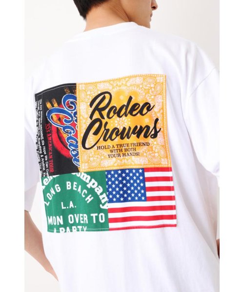 RODEO CROWNS WIDE BOWL(ロデオクラウンズワイドボウル)/メンズ カスタムパッチTシャツ/img07