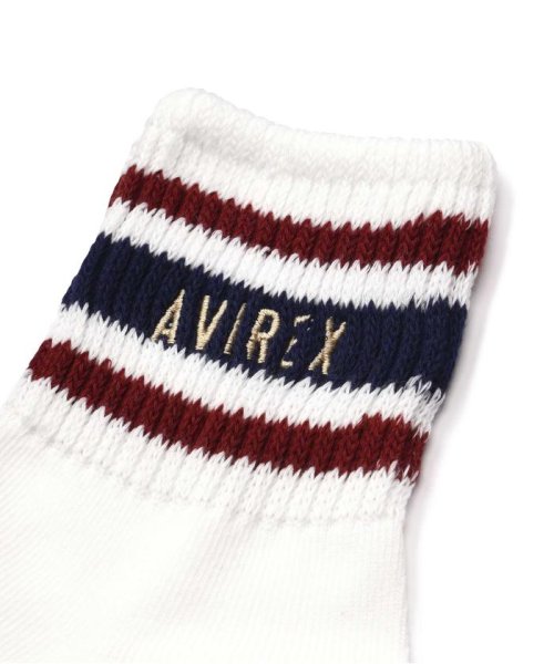 AVIREX(AVIREX)/《直営店限定》LINE LOGO SOCKS/ ラインロゴ　ソックス/靴下/img08