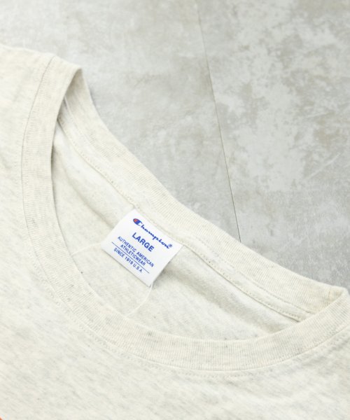 Nylaus(ナイラス)/Champion USAコットン カレッジロゴプリント リラックスフィット ショートスリーブ Tシャツ CW－X331/img10