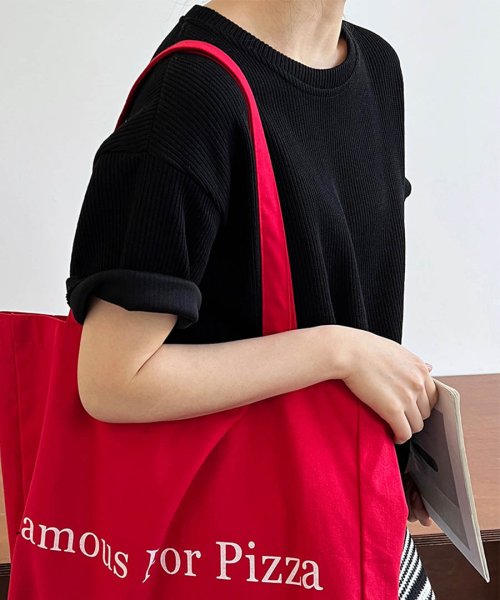 ARGO TOKYO(アルゴトウキョウ)/Rib Knit Crew neck T－shirt 25064 リブニットクルーネックTシャツ　リブ編み　ニットソー　クルーネック　Tシャツ　シンプル　カット/img33