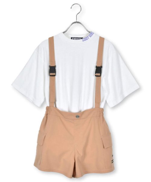 ZIDDY(ジディー)/ミニタリーカーゴショートパンツ＆Tシャツセット(130~160cm)/img18
