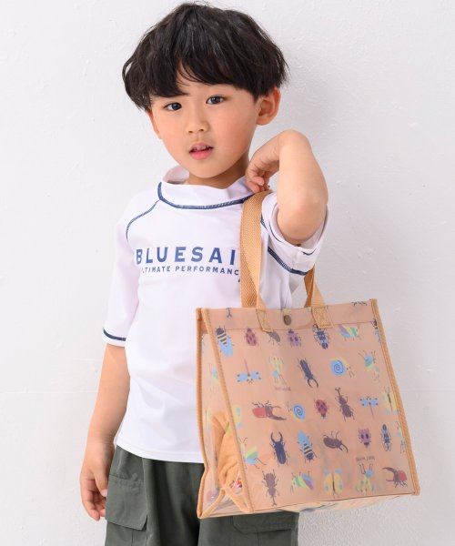 TeddyShop(テディショップ)/プールバッグ ビーチバッグ 女の子 男の子 キッズ 子供用 小学校 ウズランド ビニールバッグ クリアバッグ/img12