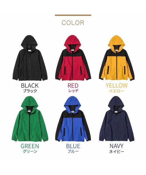 MAC HOUSE(kid's)(マックハウス（キッズ）)/NAVY ネイビー オールウェザー裏メッシュパーカー 4441745/img10