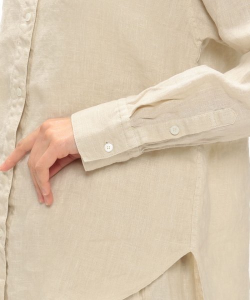 MICA&DEAL(マイカアンドディール)/【セットアップ対応商品】washed linen shirt/img32