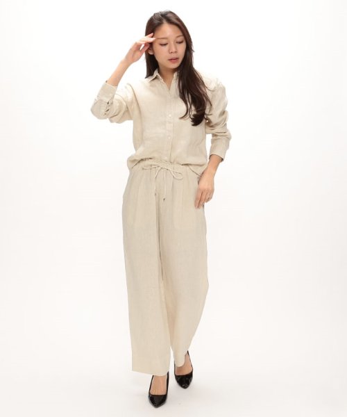 MICA&DEAL(マイカアンドディール)/【セットアップ対応商品】washed linen pants/img46