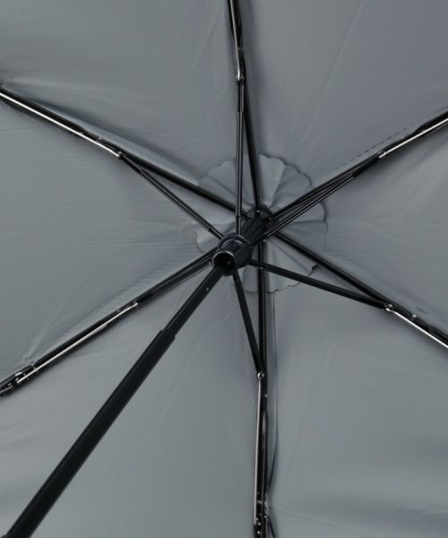ROPE PICNIC PASSAGE(ロペピクニック パサージュ)/【Wpc.】晴雨兼用/遮光フラワーカットストライプ折り畳み傘/img05