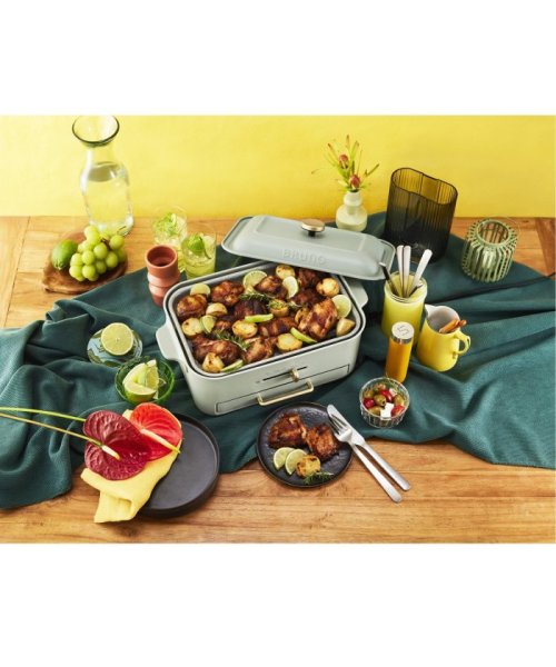 BRUNO ブルーノ コンパクトグリルホットプレート 平面プレート