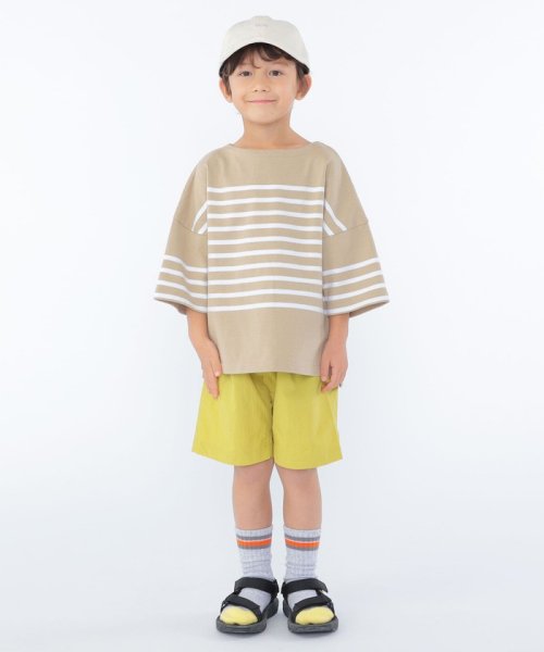 SHIPS KIDS(シップスキッズ)/SHIPS KIDS:100～170cm / パネル ボーダー 半袖 TEE/img05