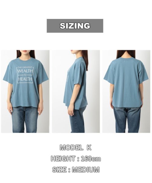 coen(coen)/スクエアロゴプリントTシャツ/img18
