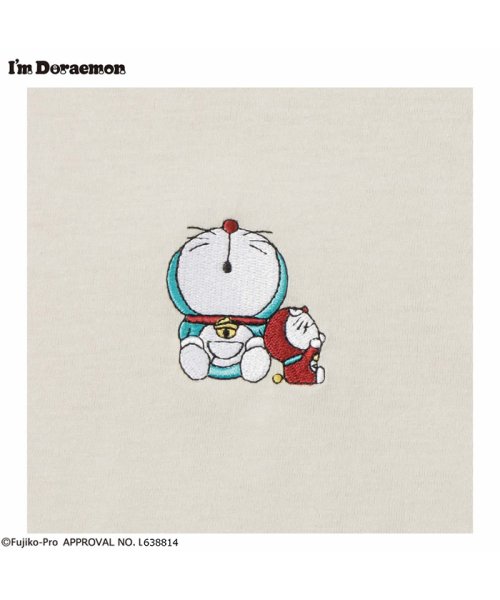 MAC HOUSE(women)(マックハウス（レディース）)/I'ｍ Doraemon アイムドラえもん ワンポイント刺繍Tシャツ 3283－1865/img10