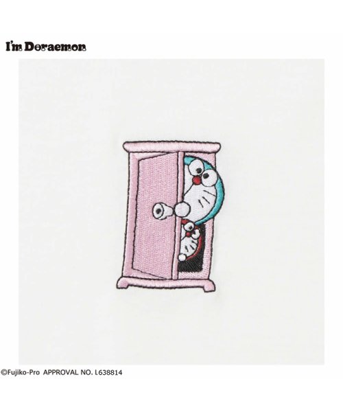 MAC HOUSE(women)(マックハウス（レディース）)/I'ｍ Doraemon アイムドラえもん ワンポイント刺繍Tシャツ 3283－1865/img11