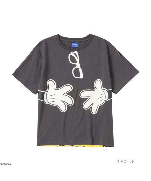 MAC HOUSE(kid's)(マックハウス（キッズ）)/Disney ミッキーマウス / 蓄光プリントTシャツ 335102203/img02