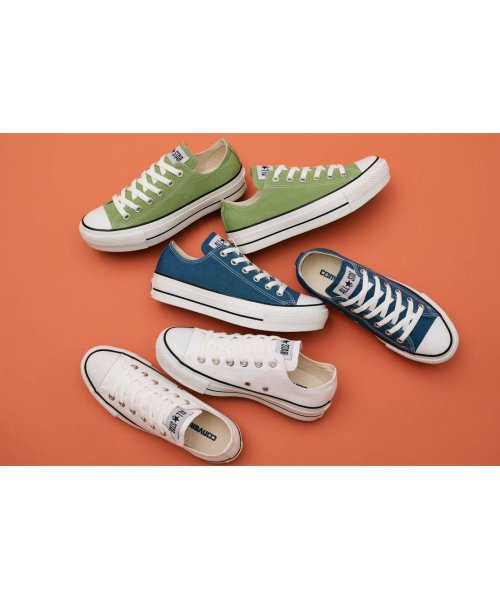 CONVERSE(コンバース)/コンバース CONVERSE レディース スニーカー オールスター ローカット 厚底 グリーン ネイビー ホワイト 緑 紺 白 かわいい シューズ 靴 CO－A/img01