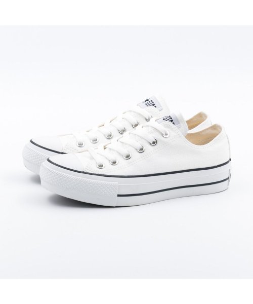 CONVERSE(コンバース)/コンバース CONVERSE レディース スニーカー オールスター ローカット 厚底 グリーン ネイビー ホワイト 緑 紺 白 かわいい シューズ 靴 CO－A/img05