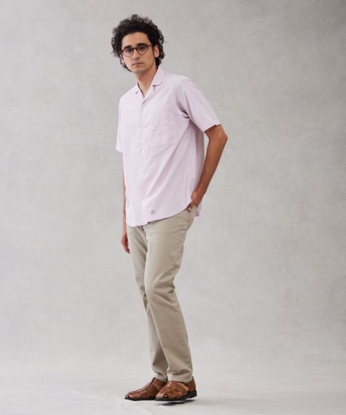 J.PRESS MENS(J．プレス　メンズ)/【HYBRID LINEN】オープンカラーシャツ/img03