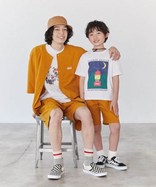 coen(coen)/Coleman（コールマン）別注キャンプモチーフプリントTシャツ/img04