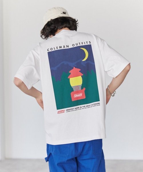 coen(coen)/Coleman（コールマン）別注キャンプモチーフプリントTシャツ/img17