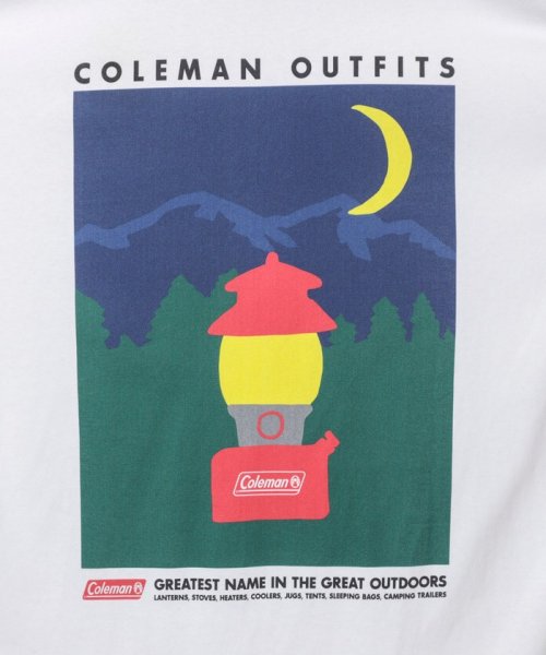 coen(coen)/Coleman（コールマン）別注キャンプモチーフプリントTシャツ/img45