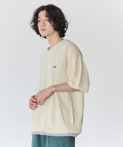 coen(coen)/PENNEYS（ぺニーズ）別注　The　FOX　ニットTシャツ（WEB限定カラー）/img04