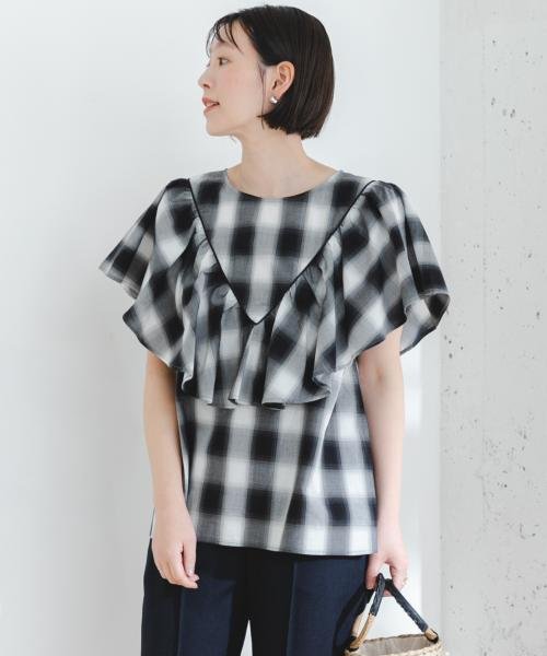 URBAN RESEARCH ROSSO(URBAN　RESEARCH　ROSSO)/ELY　RUFFLE FRILL BLOUSE/img03