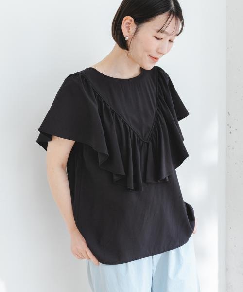 URBAN RESEARCH ROSSO(URBAN　RESEARCH　ROSSO)/ELY　RUFFLE FRILL BLOUSE/img07