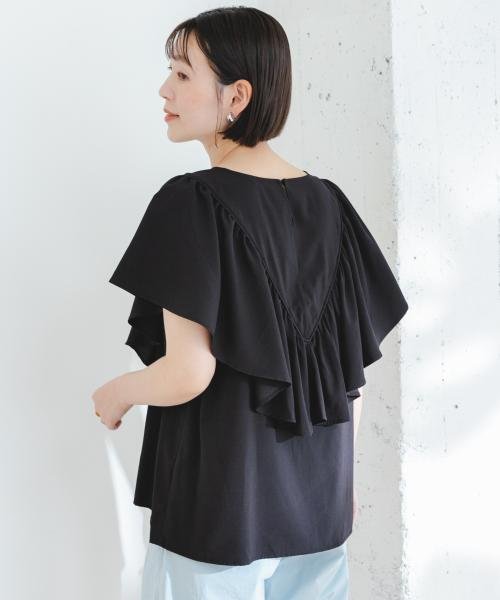 URBAN RESEARCH ROSSO(URBAN　RESEARCH　ROSSO)/ELY　RUFFLE FRILL BLOUSE/img09