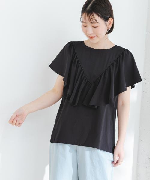 URBAN RESEARCH ROSSO(URBAN　RESEARCH　ROSSO)/ELY　RUFFLE FRILL BLOUSE/img10