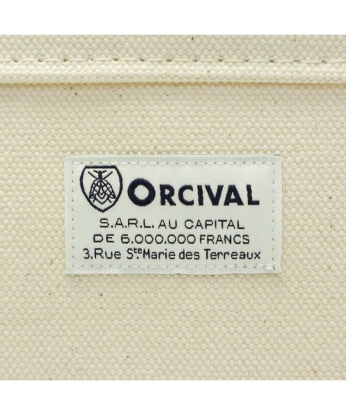 ORCIVAL(オーシバル)/オーシバル バッグ ORCIVAL トートバッグ HANPU TOTE BAG MEDIUM キャンバス A4 無地 シンプル オーチバル RC－7042HVC/img14