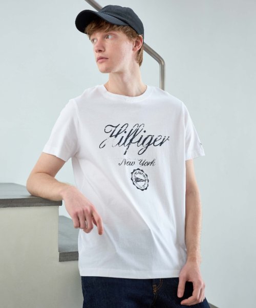 TOMMY HILFIGER(トミーヒルフィガー)/スクリプトプリントTシャツ/img10