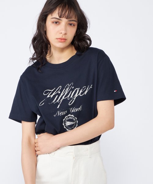 TOMMY HILFIGER(トミーヒルフィガー)/スクリプトプリントTシャツ/img12