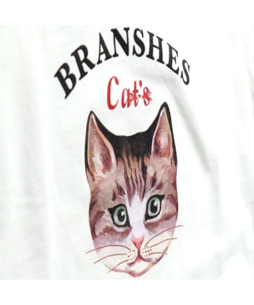 BRANSHES(ブランシェス)/【Cat's ISSUE】ネコプリント半袖Tシャツ（こども）/img04