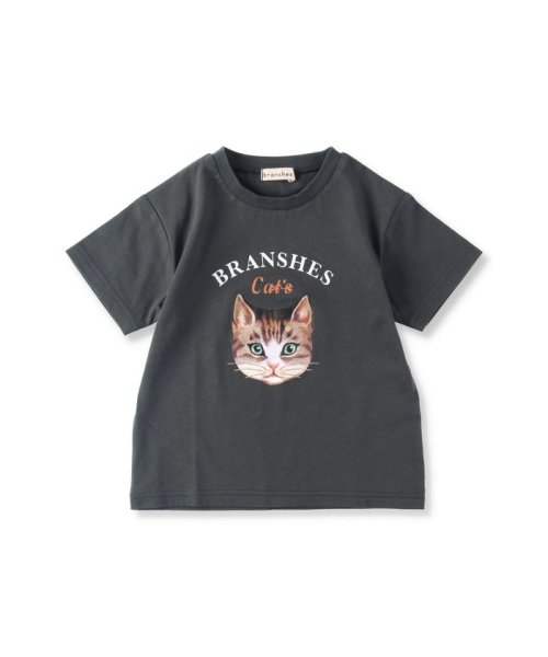 BRANSHES(ブランシェス)/【Cat's ISSUE】ネコプリント半袖Tシャツ（こども）/img19