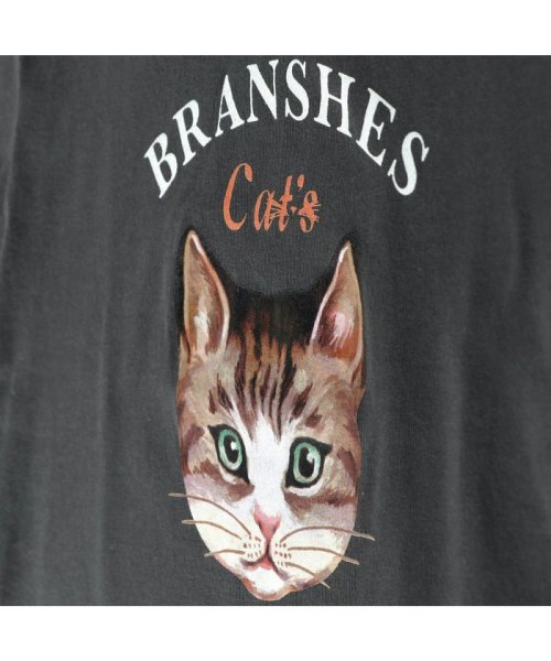 BRANSHES(ブランシェス)/【Cat's ISSUE】ネコプリント半袖Tシャツ（こども）/img22
