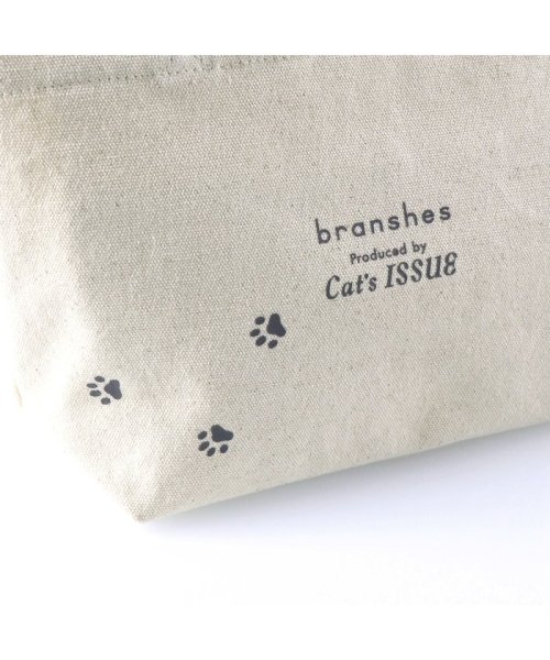 BRANSHES(ブランシェス)/【Cat's ISSUE】黒ネコプリントトートバッグ/img05