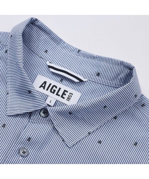 ＡＩＧＬＥ MEN(エーグル　メンズ)/ロングスリーブドビードットシャツ/img06