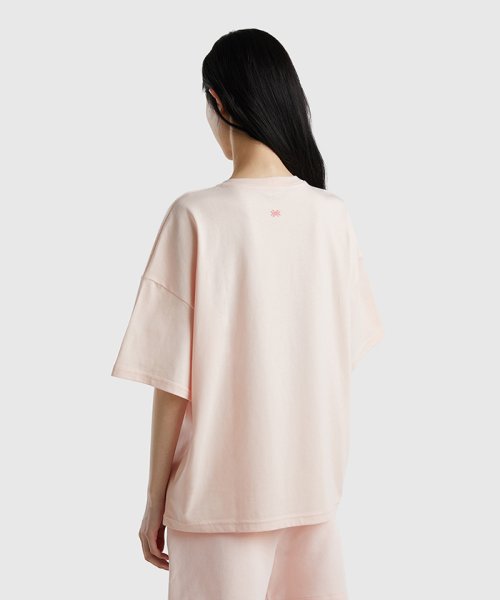 BENETTON (women)(ベネトン（レディース）)/フロントフラワー半袖Tシャツ・カットソー/img09