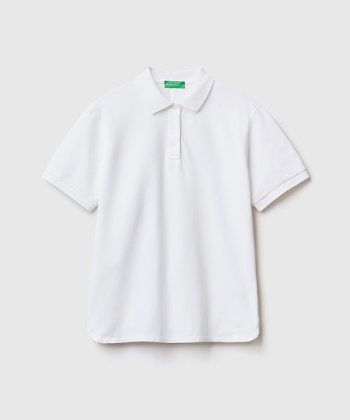 BENETTON (women)(ベネトン（レディース）)/ストレッチポロシャツ/img04