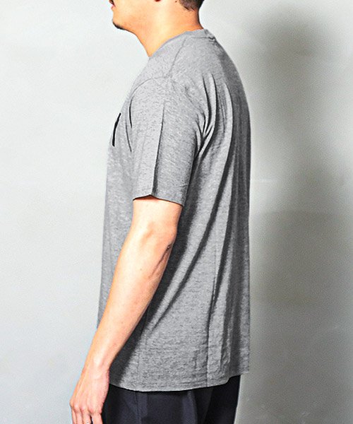 LUXSTYLE(ラグスタイル)/ARMYロゴプリント半袖Tシャツ/Tシャツ メンズ 半袖 ロゴ プリント ARMY ミリタリー ワンポイント/img02