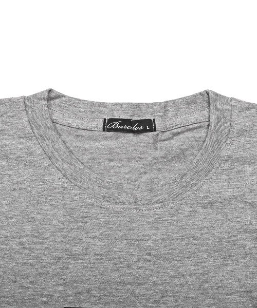 LUXSTYLE(ラグスタイル)/ARMYロゴプリント半袖Tシャツ/Tシャツ メンズ 半袖 ロゴ プリント ARMY ミリタリー ワンポイント/img12