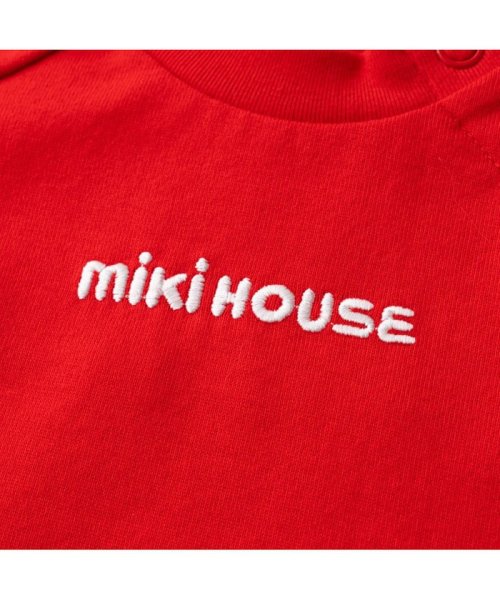 mki HOUSE(ミキハウス)/【ミキハウス】 バックロゴ半袖Ｔシャツ/img02