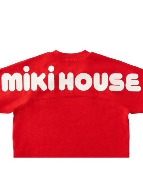 mki HOUSE(ミキハウス)/【ミキハウス】 バックロゴ半袖Ｔシャツ/img03