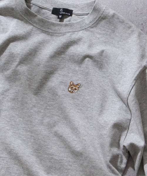 ZIP FIVE(ジップファイブ)/動物刺繍Tシャツ/img08
