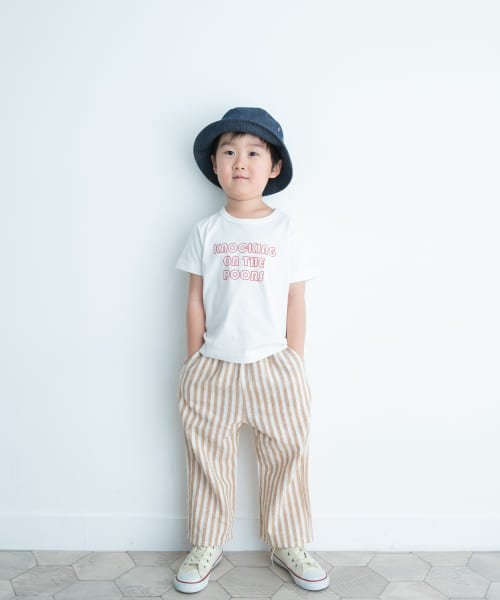 URBAN RESEARCH DOORS（Kids）(アーバンリサーチドアーズ（キッズ）)/『WEB/一部店舗限定サイズ』インドオーガニックロゴTシャツ(KIDS)/img02