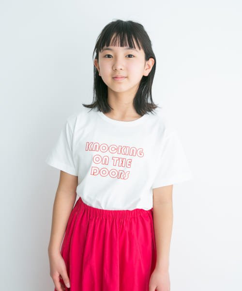 URBAN RESEARCH DOORS（Kids）(アーバンリサーチドアーズ（キッズ）)/『WEB/一部店舗限定サイズ』インドオーガニックロゴTシャツ(KIDS)/img03