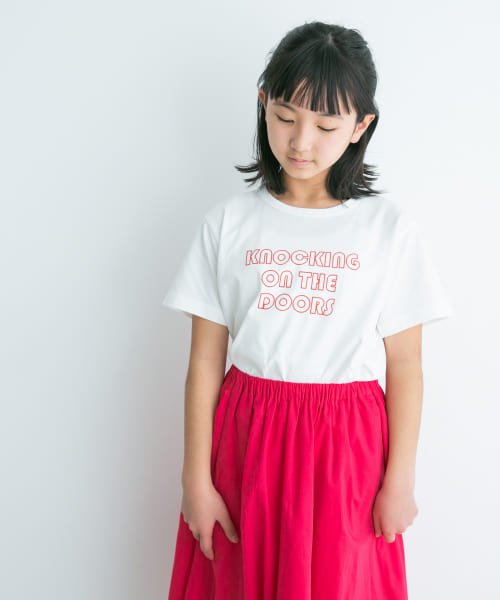 URBAN RESEARCH DOORS（Kids）(アーバンリサーチドアーズ（キッズ）)/『WEB/一部店舗限定サイズ』インドオーガニックロゴTシャツ(KIDS)/img04