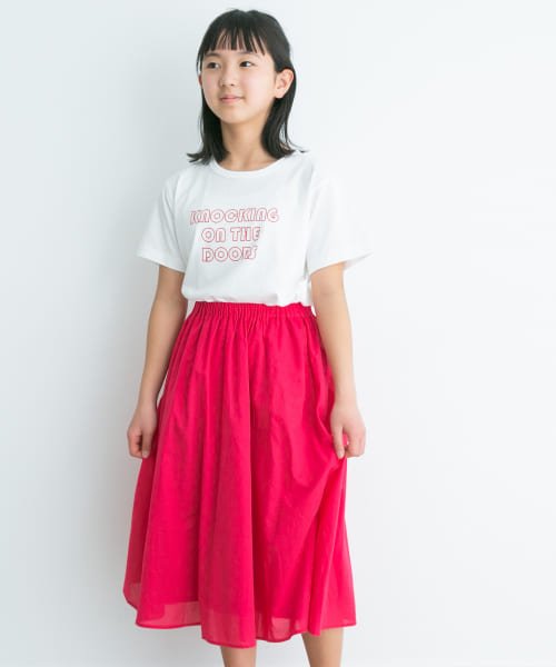 URBAN RESEARCH DOORS（Kids）(アーバンリサーチドアーズ（キッズ）)/『WEB/一部店舗限定サイズ』インドオーガニックロゴTシャツ(KIDS)/img05