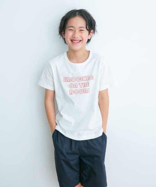 URBAN RESEARCH DOORS（Kids）(アーバンリサーチドアーズ（キッズ）)/『WEB/一部店舗限定サイズ』インドオーガニックロゴTシャツ(KIDS)/img08